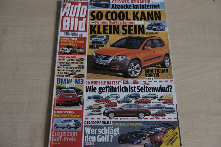 Deckblatt Auto Bild (15/2007)